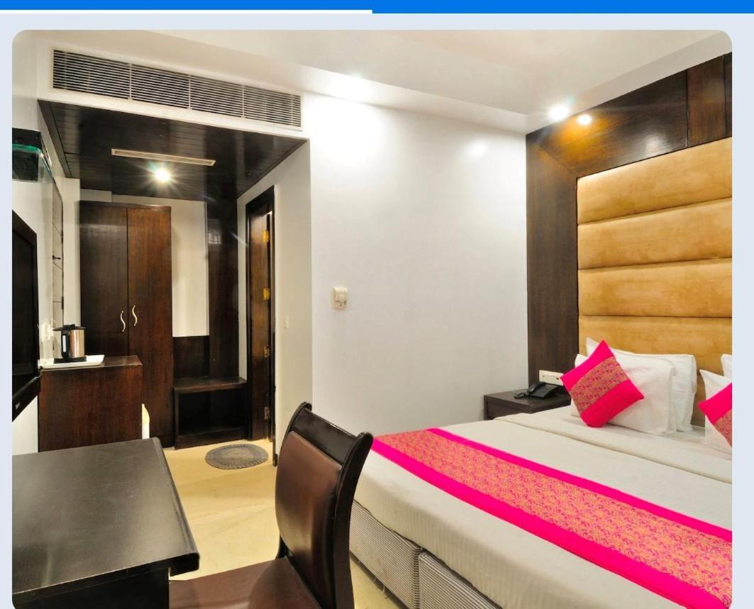 Hotel Benz International Delhi Kültér fotó